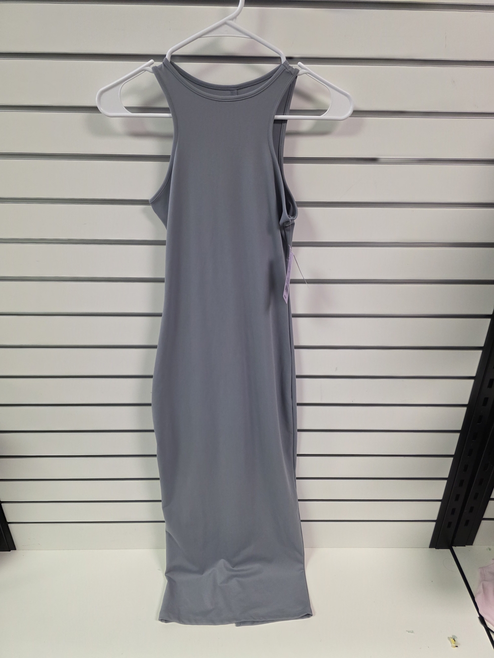 wild fable Sleek Light Gray Racerback Maxi Dress